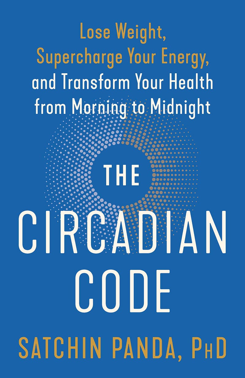 Book cover of "The Circadian Code" by Satchin Panda