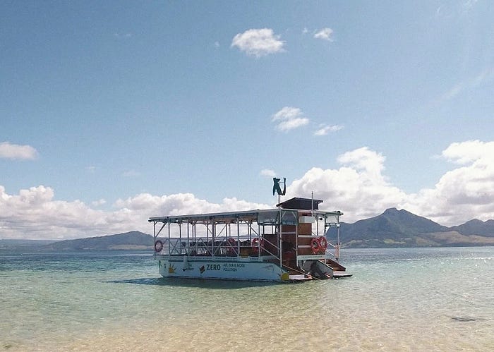 Folkloric Explorer eBoat in action