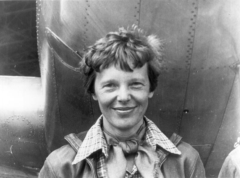 Amelia Earhart's historic flight