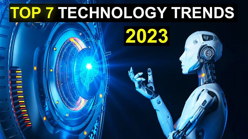 Futuristic technology landscape