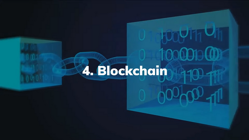 Secure data storage with blockchain