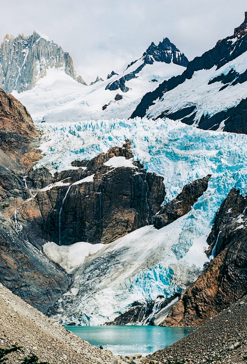 Glacial valley showcasing the impact of erosion