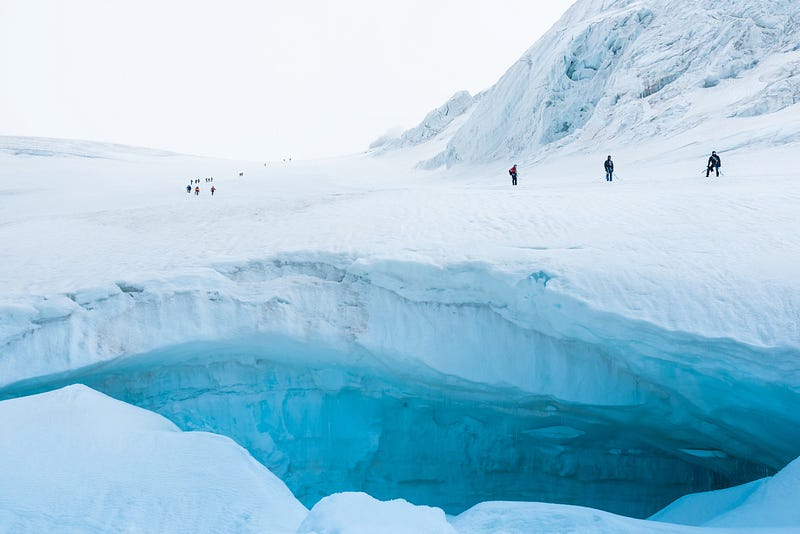 Researchers studying glacial rock flour availability