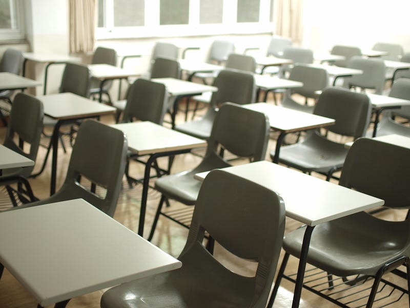 An image illustrating a classroom environment