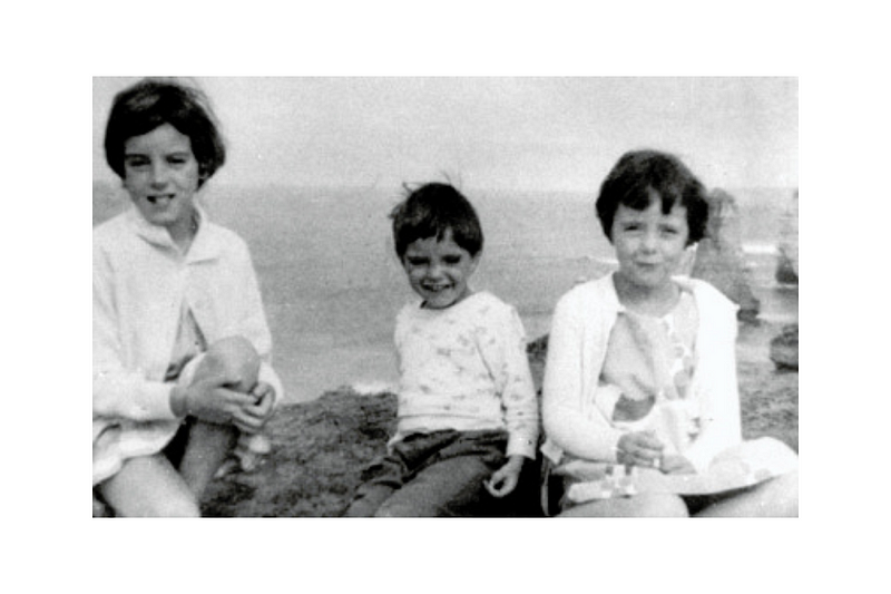 The Beaumont Children on a beach day in Adelaide