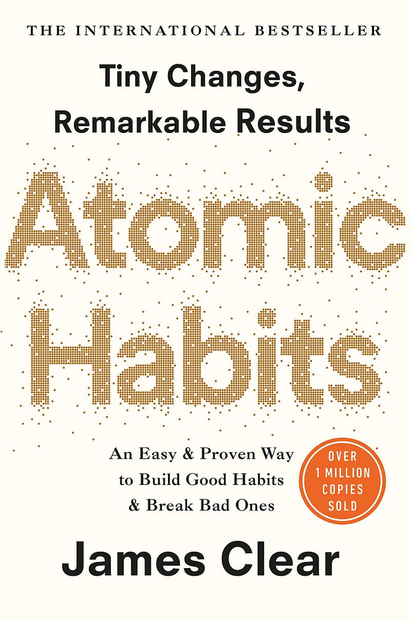 Atomic Habits book cover