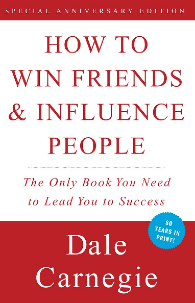 How to Win Friends and Influence People book cover