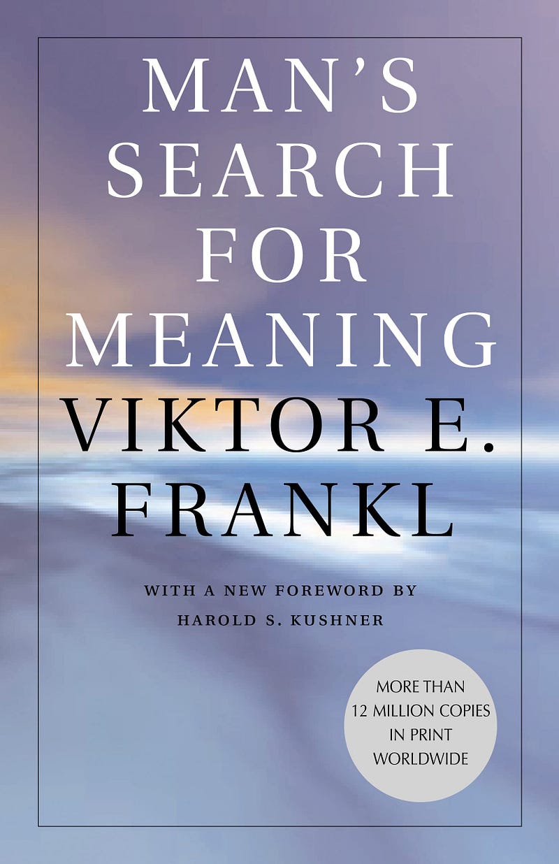 Man’s Search for Meaning book cover