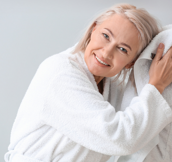 Aging effects on hair health