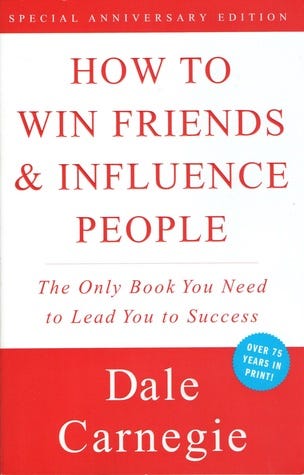 Cover of How to Win Friends and Influence People by Dale Carnegie