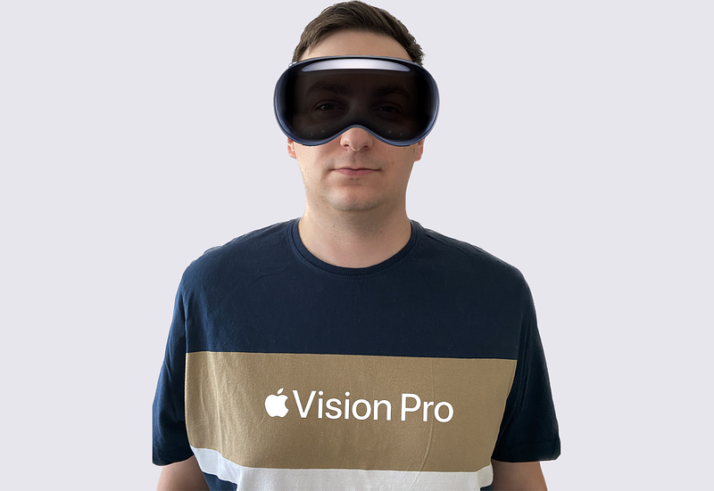 Apple Vision Pro headset showcasing advanced technology