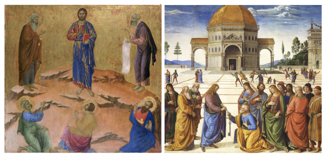 Comparison of medieval and Renaissance religious art