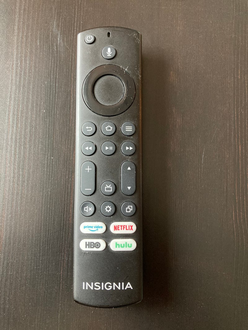 Amazon Fire TV Remote Design Flaw