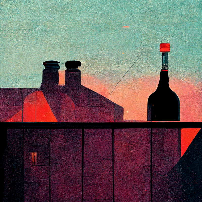 A rooftop scene capturing the essence of shared moments.