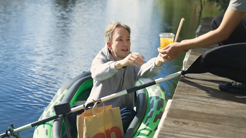 Paddle-Through McDonald's Location