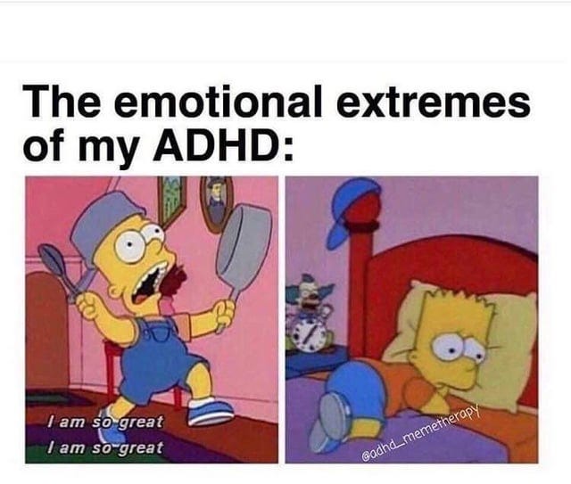 The emotional ups and downs of ADHD