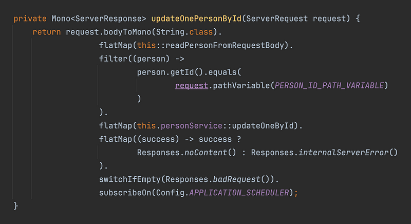 Control flow statements in Java reimagined through a reactive lens.