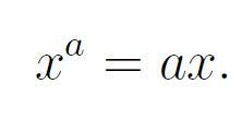 Conclusion from equal exponents