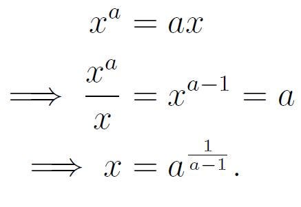 Isolating x in the equation