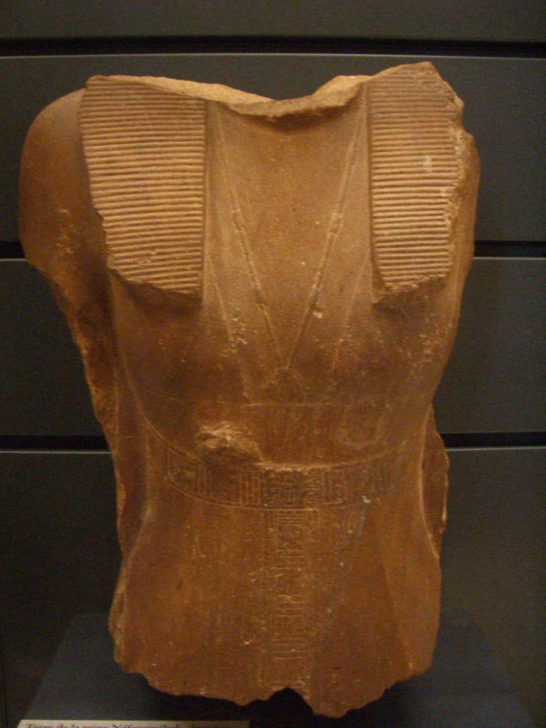 Headless torso of Sobekneferu at the Louvre