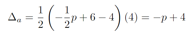 Area calculation for triangle b