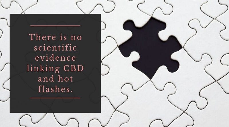 Research on CBD and hot flashes