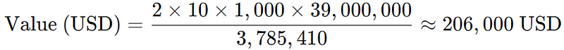 Example Calculation for Scorpion Venom