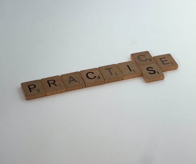 Enhancing skills through practice