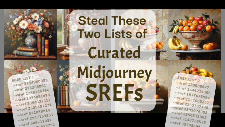 Banner for “Craft Your Own Midjourney SREFs” article