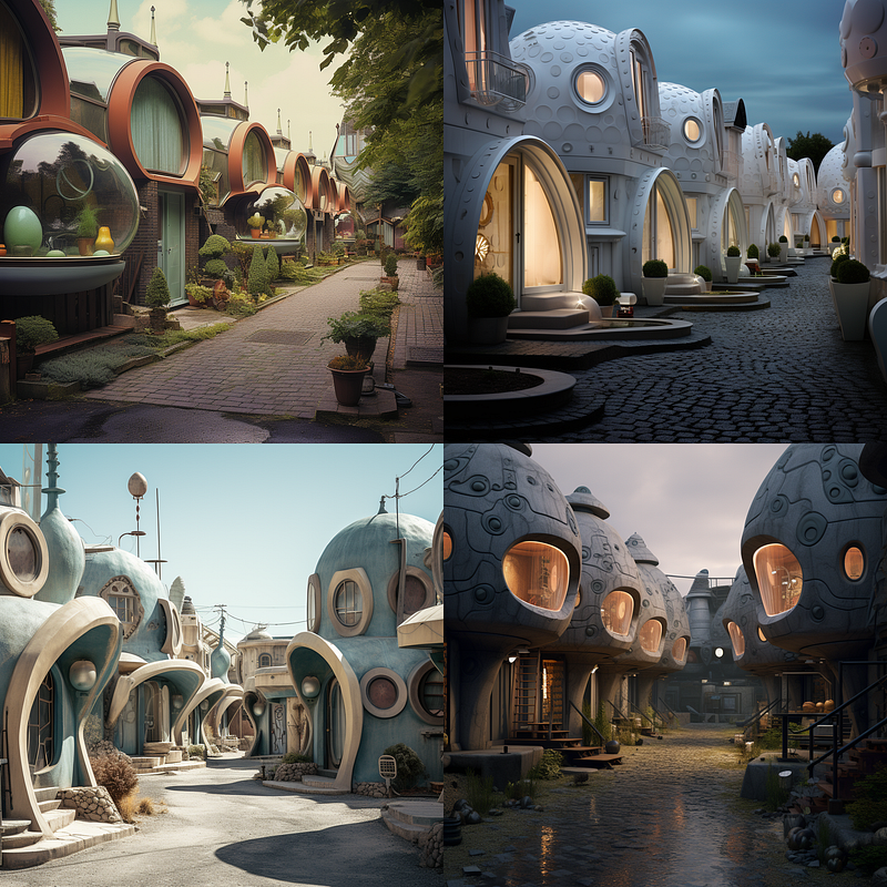 Alien houses comparison