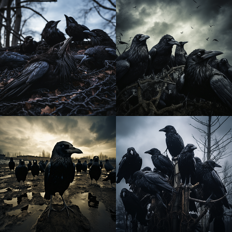 Image comparison for crows